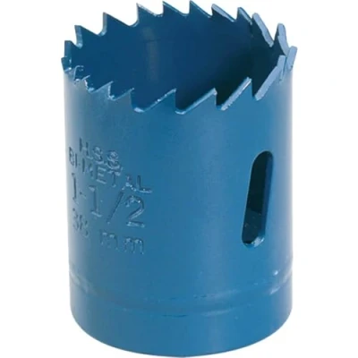 Image of Draper 41076 Expert HSS Bi Metal Holesaw Blade, 38mm, Blue