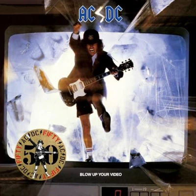 Image of AC/DC Blow Up Your Video Gold vinyl 50th Anniversary Edition Sealed 2024 UK LP 196588734212