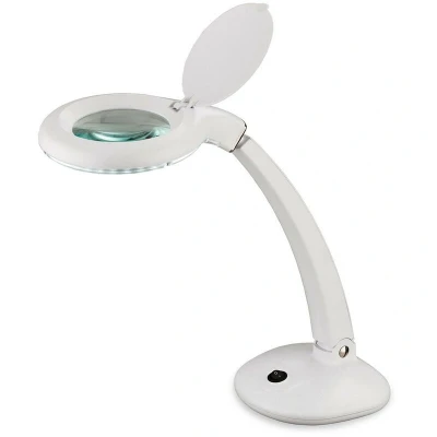 Image of Integrated LED Magnifying Table Light White