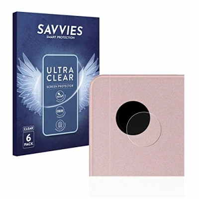 Image of Savvies 6 Pack Screen Protector compatible with Samsung Galaxy Tab A8 LTE (ONLY Camera Lens) Protection Film Clear