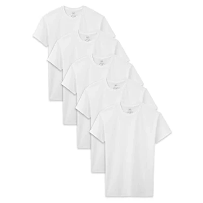 Image of FRUIT OF THE LOOM Unisex Kids Valueweight Short Sleeve T Shirt, White, 9 11 Years UK