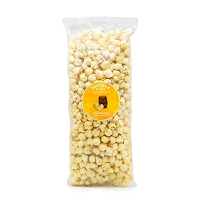Image of Popcorn Shed Cheddar Cheese Gourmet Popcorn, 375g Bulk Bag Movie Night Mega Pack, Gluten Free &amp; Vegetarian Snacks
