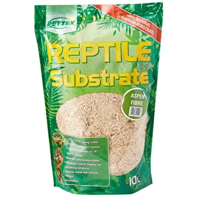 Image of Pettex Reptile Substrate Aspen Fibre 10 Litre