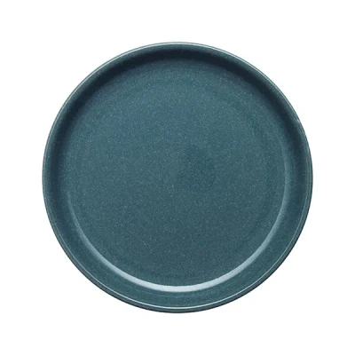Image of Elements Jade Dark Green Medium Coupe Plate