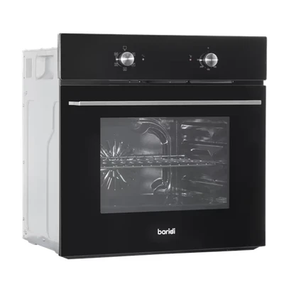 Image of Baridi 60cm Built In Five Function Fan Assisted Oven, 55L Capacity, Black DH124