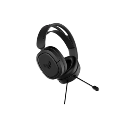 Image of ASUS TUF Gaming H1 Wired Headset (Discord Certified Mic, 7.1 Surround Sound, 40mm Drivers, 3.5mm, Lightweight, For PC, Switch, PS4, PS5, XBOX One, Series X S, and Mobile Devices) Black