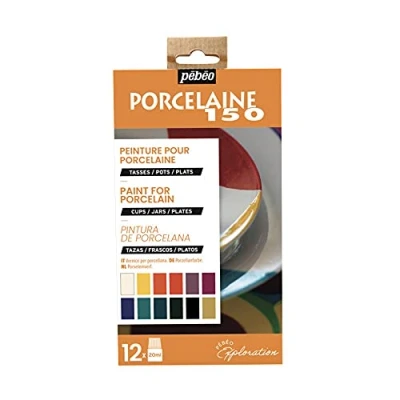 Image of Pebeo Paint, Medium Pack 1, 20 ml (Pack of 12)