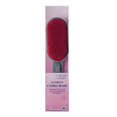 Image of Hemline H4001 Automatic Magic Clothes Brush Press Button to Turn Head 180?