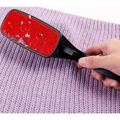 Image of AL FAHMI Lint Magic Brush Fluff, Pet Hair, Remover Lint, Dandruff Dog Cat Hair Cloth Fabric Clean
