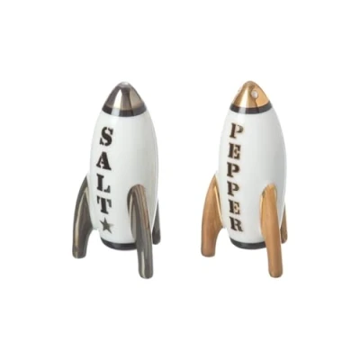 Image of Jonathan Adler Apollo Set Salt and Pepper Shaker, One Size, Multi