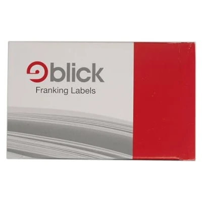 Image of Blick Franking Labels 40mm x 135mm Box of 1000