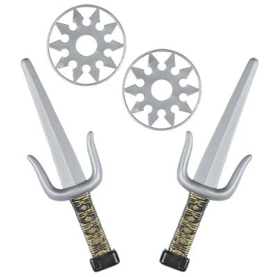 Image of Widmann 01205 Ninja Weapons Set One Size