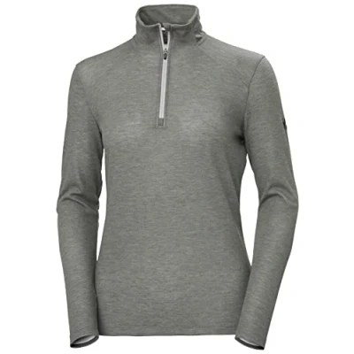 Image of Helly Hansen Women&#039;s Midlayer Windbreaker, Grey Melange, XL UK