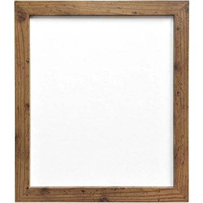 Image of FRAMES BY POST 25mm wide H7 Rustic Oak Picture Photo Frame A2 (Plastic Glass)