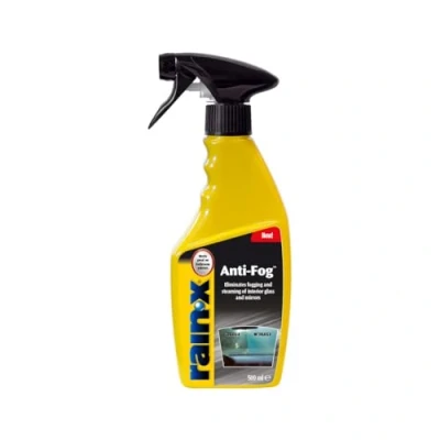 Image of Rain X Anti Fog Interior Spray Repellent for Car Windscreens (Suitable Bathroom Mirrors) 500ml