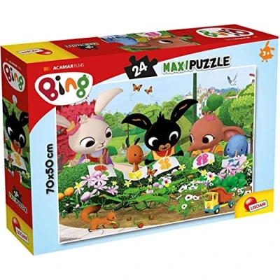Image of Lisciani 81219 Puzzle Supermaxi 24 Bing Osserviamo La Natura