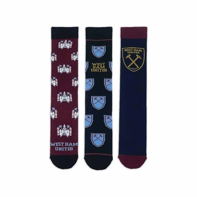 Image of West Ham United Adult Socks Official 3pk