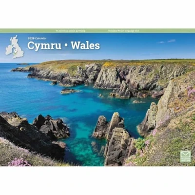 Image of Wales A4 Calendar 2026