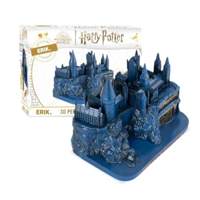 Image of Grupo Erik Harry Potter Perpetual Calendar Hogwarts Flip Calendar, Calendars, Desk Cool Gifts, Merchandise