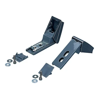 Image of door hinge handle set repair refrigerator for Liebherr 9590178 9590124