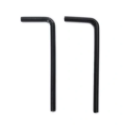 Image of Musiclily Basic 1/8&quot; Steel Guitar Allen Key Hex Wrench for USA Standard Fender Truss Rod Adjustment, Black (Set of 2)