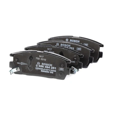 Image of 8391D1275, BP1123, E990R018712098 Brake pad set BOSCH 0 986 494 251 VAUXHALL: Antara, CHEVROLET: Captiva, OPEL: Antara