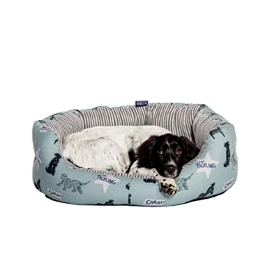 Image of Danish Design Battersea Dogs Home Playful Stain Resistant Machine Washable Sustainable Dog/Puppy Deluxe Slumber Bed 35 Inch 89 cm