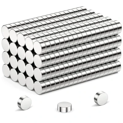 Image of Round Strong Magnets,100 PCS 5x2mm Small Magnets Neodymium Fridge Tiny Mini Extra for Whiteboards Crafts Notice Board or Picture Magnet