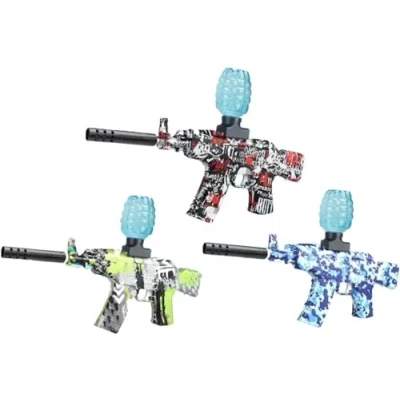 Image of PNJB Gel Ball Blaster Toys Gun, Water Beads Surge PlayToy Guns, Splatter Blasters, Shooting Team Game, Toy Gifts for Adults, Teens
