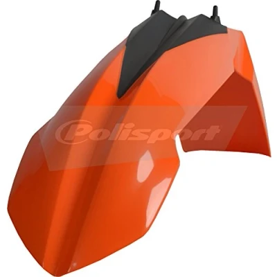Image of Polisport KTM Front Fender SX SXF 2007 2012 EXC EXCF 2008 2013, Orange Motocross4u