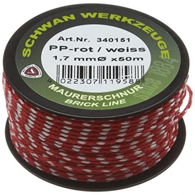 Image of Schwan SCH 340151 50m Builders Line on Spool, Red