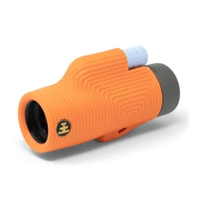 Image of Nocs Provisions Zoom Tube 8x32 Monocular, 8X Magnification Telescope, Bak4 Prism, Wide Field of View for Bird Watching, Backpacking &amp; Wildlife Viewing International Orange