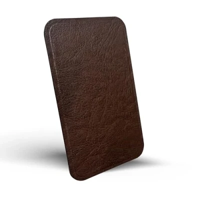 Image of MastaPlasta Premium Leather Repair Patch Mid Brown 10cm x 6cm (4in 2.4in). Instant Upholstery Quality Scratch and Tear for Sofas, Car Interiors, Bags, Vinyl &amp; More