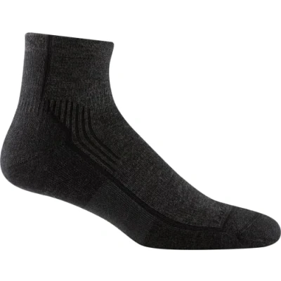 Image of Darn Tough Hiker Wandelsokken Zwart Onyx Heren Quarter Midweight