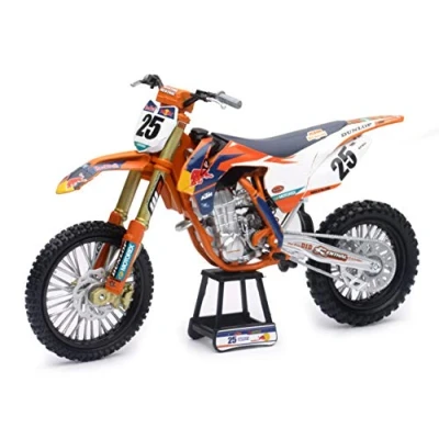Image of New Ray Toys 1:10 MARVIN MUSQUIN RED BULL KTM SXF 450 Toy Model Motocross4u
