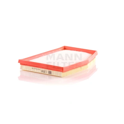 Image of 99611013102, 99611013103, 99611013104 Air Filter MANN C 2558/5 32mm 242mm 178mm Insert PORSCHE: Boxster