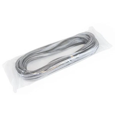 Image of Emuca 1 Self Adhesive Brush Seal 9mm (0,35 inch) High, Dust Strip for Doors and Windows, 10m (393,7 Rolls, Grey
