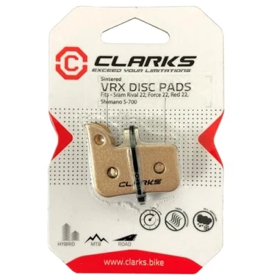 Image of Clarks VRX860C Brake Shoes CLK Disc Sint Sram Rival22/Force22/Red22