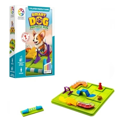 Image of SmartGames Smart Dog, Puzzle Game with 60 Challenges, Ages 7+