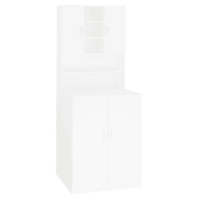Image of vidaXL Washing Machine Cabinet White