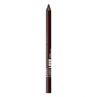 Image of NYX Professional Makeup Line Loud Lip Pencil, Waterproof, Infused with Jojoba Oil, Smooth Comfy Lips, Soft Matte Finish, Vegan Formula, No Wine ing