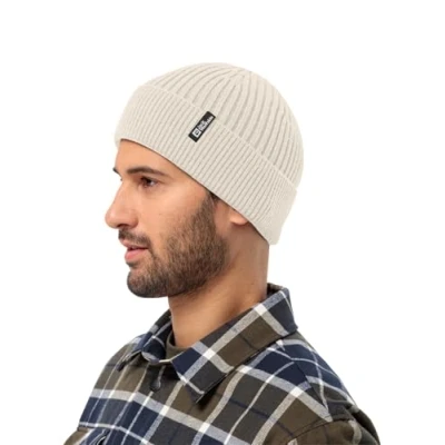 Image of Jack Wolfskin Cosy Beanie Hat, Panna Cotta, Standard Size