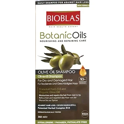 Image of Bioblas Botanic Oils Olive Oil Shampoo 360ml