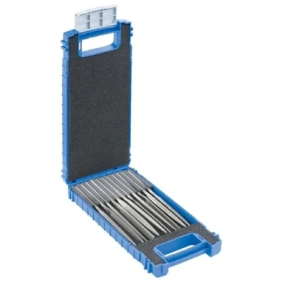 Image of Pferd DF4211140D126 Diamond Needle File Set D126 11 pcs, Silver, of 5 Piece