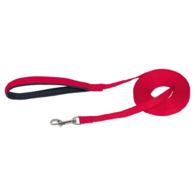 Image of Nobby Tracking Leash Flat, 500 cm/ 15 mm, Red
