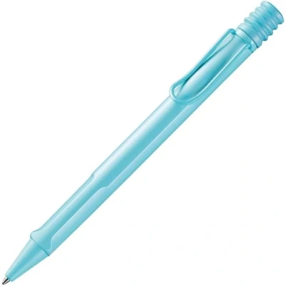Image of Lamy safari aquasky Ballpoint Pen with ergonomic grip &amp; line width M for pleasant long writing made of robust ASA plastic including large capacity refill 16 in black