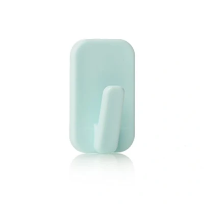 Image of VELCRO® Brand HANGables® Removable Micro Hook 225 g. aqua. 4 ct.