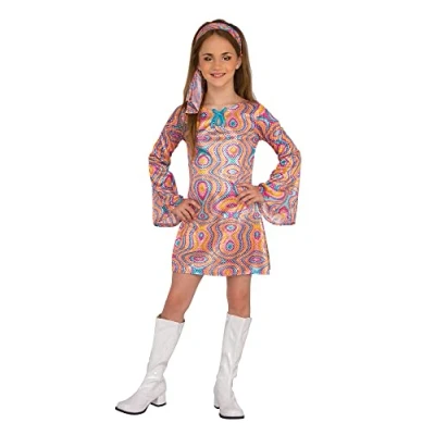 Image of Official Forum 630811L000 Large Childs Girls Go Girl Costume