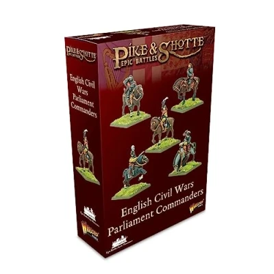 Image of Warlord Games Parliament Commanders Epic Scale Miniatures for Pike &amp; Shotte Highly Detailed English Civil War Table top Wargaming
