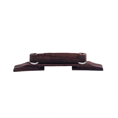 Image of Alnicov Archtop Jazz Guitar Bridge 6 String Rosewood Adjustable Thumb Wheels